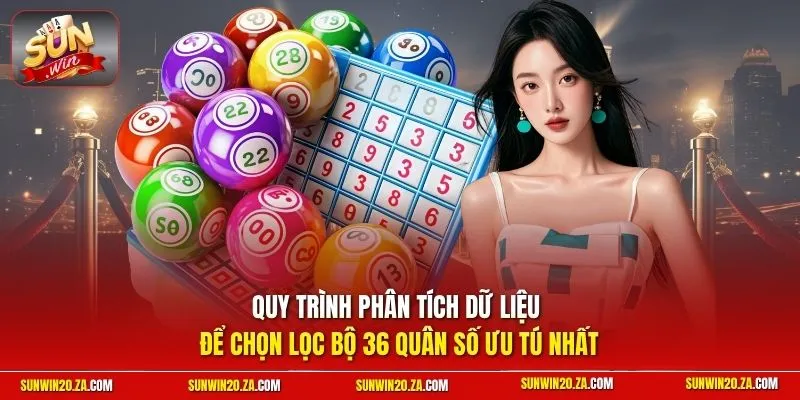 Quy trình phân tích dữ liệu để chọn lọc bộ 36 quân số ưu tú nhất